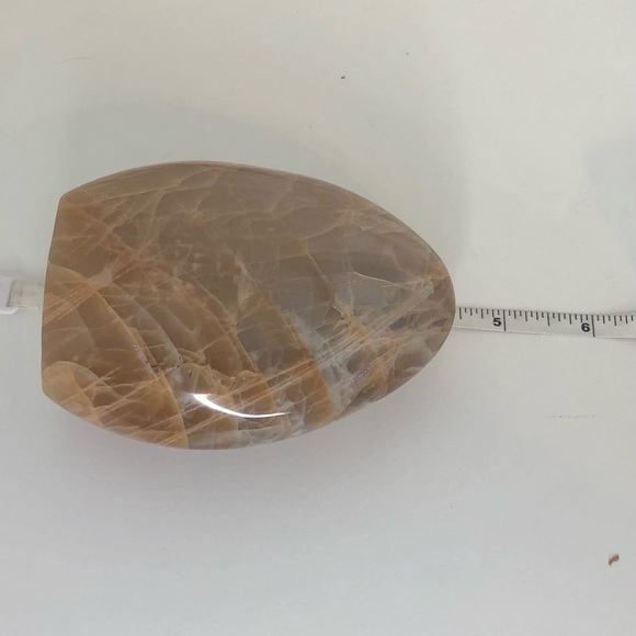 Black/Peach Moonstone Freeform - Picture 3 of 9